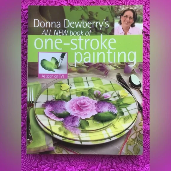💖See new listing💝Donna Dewberry’s All New book of One Stroke Painting GUC Paperb - Picture 2 of 4